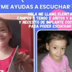 Elenita tiene dos añitos y necesita de la solidaridad de todos para mejorar su calidad de vida