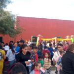 Marcela Castillo entregó juguetes y bicicletas en la fiesta día del niño de Beltrán