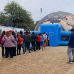 Mes aniversario: Garza vivió una experiencia única con el Planetario Móvil 360°