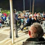José Bravo recibe el apoyo de vecinos del barrio Arroyito