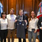 El deporte como herramienta de reinserción: Miembros de la Fundación Espartanos fueron recibidos por Zamora y Elías Suárez