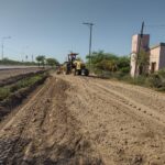 Avanzan las obras de enripiado en un importante barrio de Colonia El Simbolar