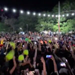 Tenaglia recibió una gran muestra de respaldo popular y el cariño de la comunidad de Garza