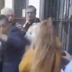 Chirlo: Referente libertario insultó y le pegó a una jubilada que protestaba contra el Gobierno