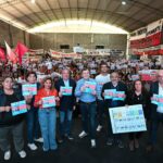Gerardo Zamora y Elías Suárez recibieron el cariño y el respaldo de miles de dirigentes
