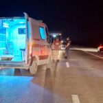 Un motociclista terminó hospitalizado tras derrapar en la Ruta provincial 34