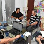 Coordinan acciones para el Cuidado del medioambiente mediante la reforestación de espacios públicos