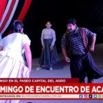 Videos: El Paseo Capital del Agro vibró al ritmo del folklore con el Encuentro de Academias