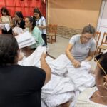 La Intendente Belén Abdala encabezó la entrega de guardapolvos y kits escolares