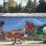 Graffiti Camp Patagonia: Referentes del graffiti Argentino se juntan hacer arte en frente al lago Nahuel Huapi