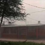 Villa Mailín: Un violento temporal dejó al pueblo sin luz y con graves destrozos
