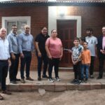 El Gobierno de la provincia entregó viviendas sociales en Villa La Punta