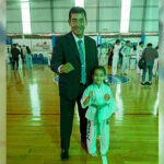 Orgullo en la región: A sus 7 años, la pequeña Salma Busto alcanzó una nueva graduación en artes marciales