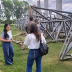 Avanza la construcción de un nuevo espacio techado en el Paseo Capital del Agro