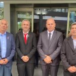 Tenaglia y Mansilla acompañaron el mensaje anual del Gobernador Elías Suárez