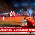 Reviví la representación del viacrucis “La Pasión de Nuestro Señor Jesucristo”