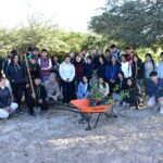 Fernández: La intendente Iturre encabezó una jornada de reforestación en el Colegio Agrotécnico Madre Tierra
