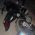 Un motociclista resultó herido tras derrapar en la Ruta Provincial 34 a la altura de Forres