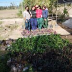 Fernández avanza en su reforestación: el Colegio Agrotécnico entregó 720 nuevos árboles al Municipio