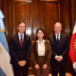 El gobernador Elías Suárez recibió a Yanina Iturre, candidata a intendente del Frente Cívico en Fernández