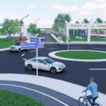 Rotonda: La intendente Iturre presentó un ambicioso proyecto a futuro para transformar la Av. 25 de Mayo