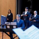 Emotivo homenaje a Carlos Guastavino unió la literatura y el canto en el Centro Cultural Sixto Palavecino