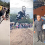 Garza vivió una jornada histórica con la primera exhibición de BMX en la localidad