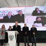 El Gobernador Elías Súarez inauguró en forma simultánea importantes obras en tres instituciones educativas del departamento Banda