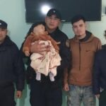 Héroes con uniforme: Policías salvaron a un bebé de 10 meses que no podía respirar