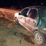 Cinco agentes penitenciarios sufrieron un accidente al volcar en la Ruta Provincial 1