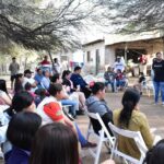 Rumbo al 2 de agosto: Yanina Iturre consolida su presencia en barrios y parajes de Fernández