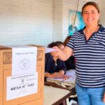 Soledad Banco votó en Suncho Corral: “Viví este momento con mucha emoción”