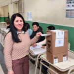 Elecciones en Fernández: votó Yanina Iturre y destacó el desarrollo pacífico de la jornada democrática