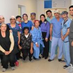 La intendente Yanina Iturre visitó el Hospital Zonal tras una histórica jornada de intervenciones laparoscópicas