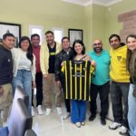 La intendente Yanina Iturre recibió a miembros de la comisión directiva del Club Independiente