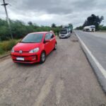 Choque en cadena involucró a tres vehículos en la Ruta 34 a la altura de Tusca Pozo